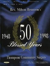 50 Blessed Years piano sheet music cover